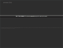 Tablet Screenshot of anwar.biz